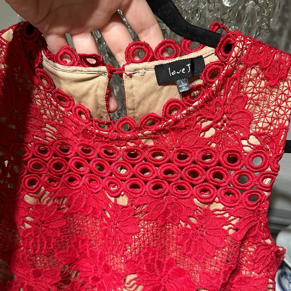 Red Lace Tank ♥️ - Picture 2 of 3
